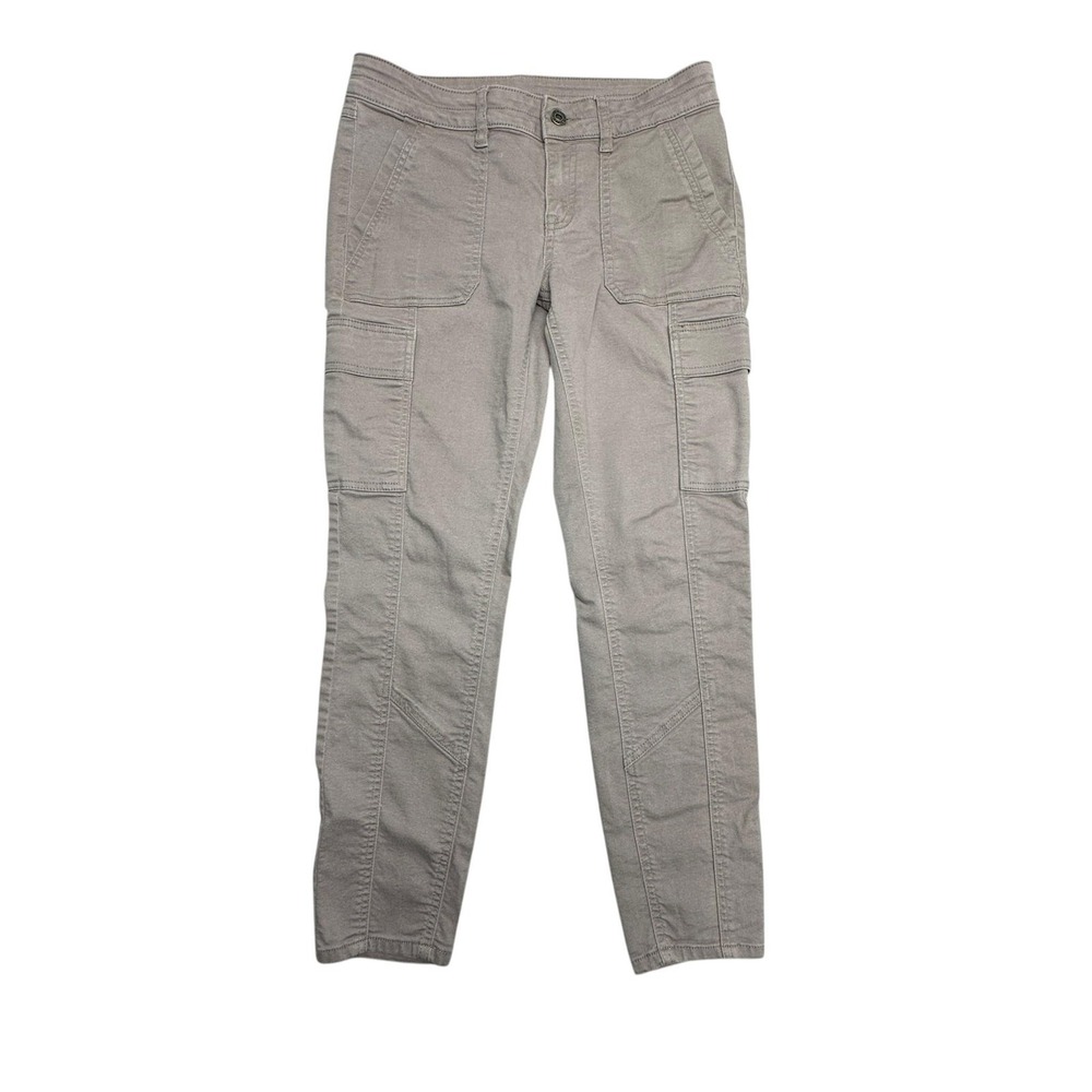 prAna Cargo Pants Women's Pink Organic Cotton Utility Hiking Pants Size‎ 8